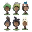 Photo2: Studio Ghibli My Neighbor Totoro Figure Ring KAZARING Complete set 6 Figures (2)
