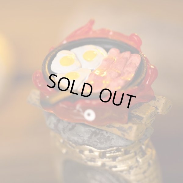 Photo2: Studio Ghibli Howl's Moving Castle Figure Ring KAZARING Calcifer #3 (2)