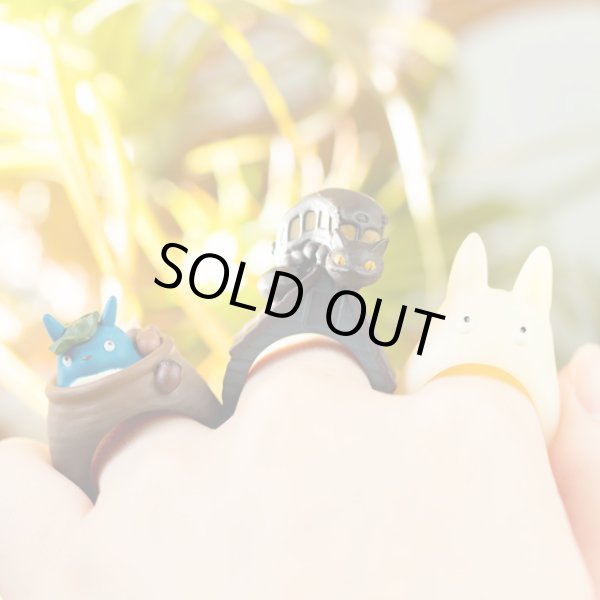 Photo6: Studio Ghibli My Neighbor Totoro Figure Ring KAZARING #1 Dai Totoro (6)
