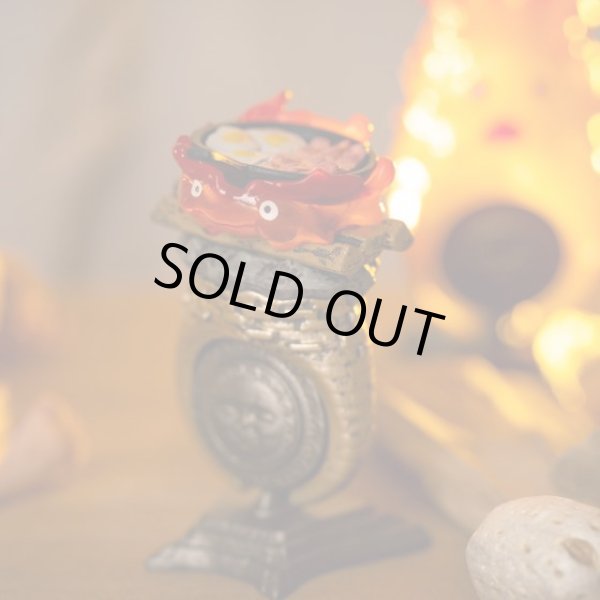 Photo9: Studio Ghibli Howl's Moving Castle Figure Ring KAZARING Calcifer Complete set 6 Figures (9)