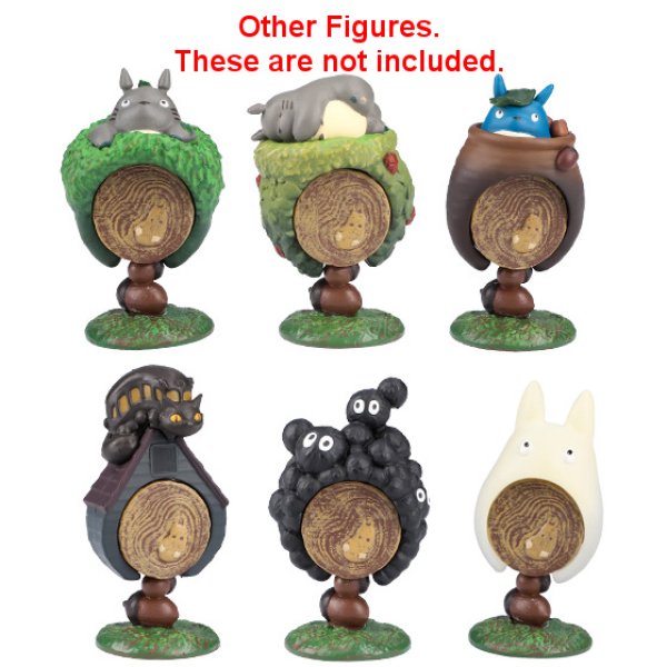 Photo4: Studio Ghibli My Neighbor Totoro Figure Ring KAZARING #5 Makkuro-Kurosuke (4)