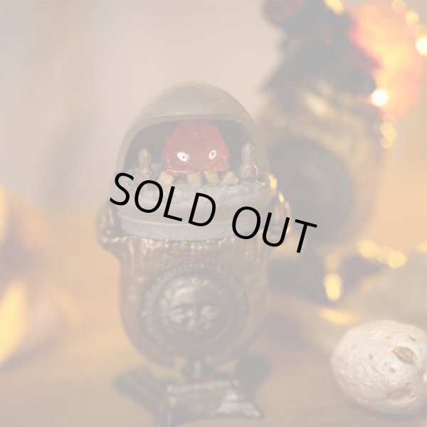 Photo10: Studio Ghibli Howl's Moving Castle Figure Ring KAZARING Calcifer Complete set 6 Figures (10)