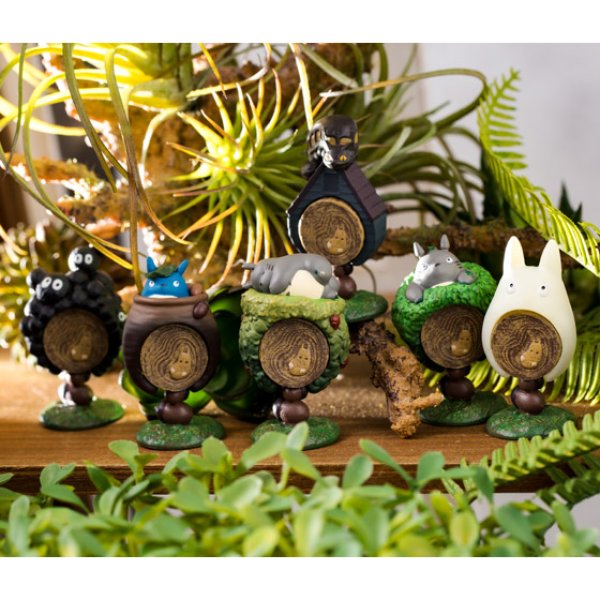 Photo4: Studio Ghibli My Neighbor Totoro Figure Ring KAZARING Complete set 6 Figures (4)
