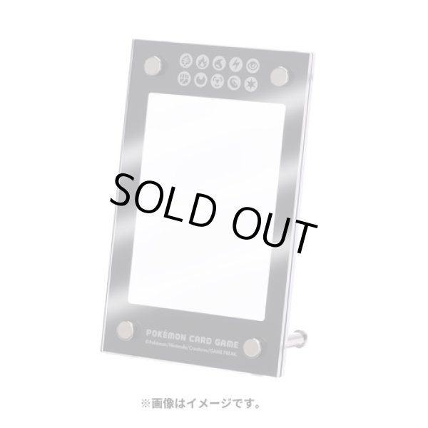 Photo1: Pokemon Center Original Pokemon Card Display Frame BLACK vol.2 ver. (1)