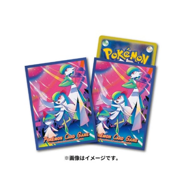 Photo1: Pokemon Center Original Card Game Sleeve Gardevoir Evolution 64 sleeves (1)