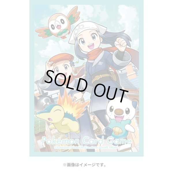 Photo3: Pokemon Center Original Card Game Sleeve REI & AKARI 64 sleeves (3)