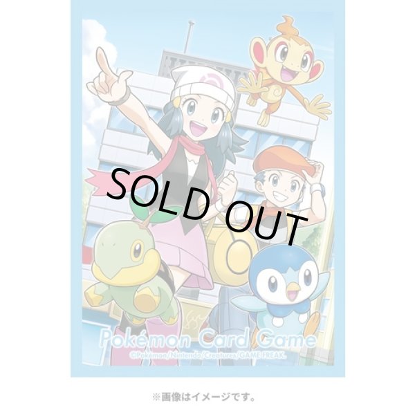 Photo3: Pokemon Center Original Card Game Sleeve DAWN & LUCAS 64 sleeves (3)