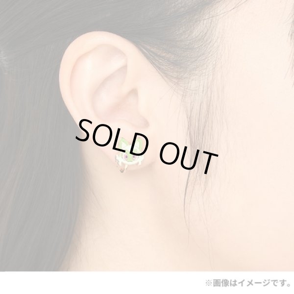Photo3: Pokemon Center 2023 Pokemon Face Earrings - Clips Earrings ver. #21 Sprigatito 1 pc (3)