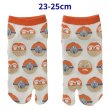 Photo1: Pokemon Center 2023 Socks for Women 23 - 25 cm 1 Pair Two Fingers Tabi Hisuian Voltorb (1)