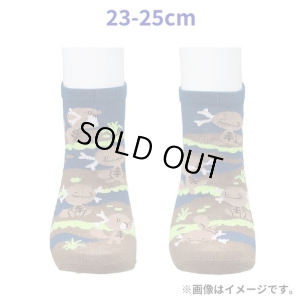 Photo2: Pokemon Center 2023 Socks for Women 23 - 25 cm 1 Pair Short Paldean Wooper (2)