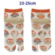 Photo2: Pokemon Center 2023 Socks for Women 23 - 25 cm 1 Pair Two Fingers Tabi Hisuian Voltorb (2)