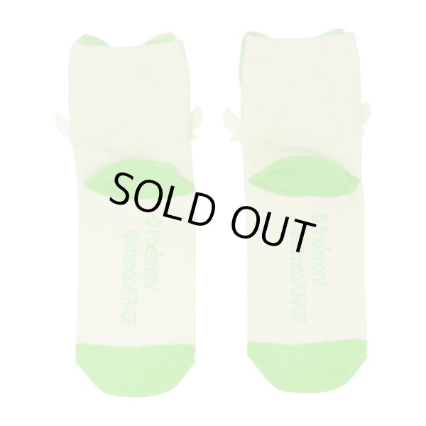 Photo2: Pokemon Center 2023 Plush Socks for Women 23 - 25 cm 1 Pair Sprigatito (2)