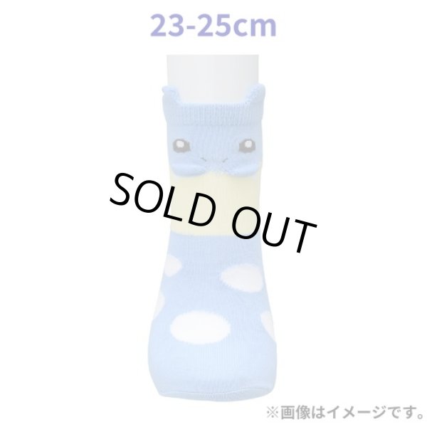 Photo3: Pokemon Center 2023 Socks for Women 23 - 25 cm 1 Pair Middle Spheal (3)