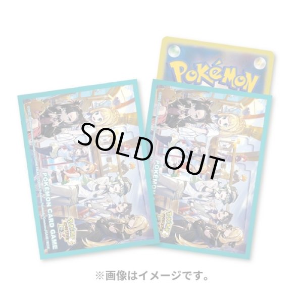Photo1: Pokemon Center Original Card Game Sleeve TRAINERS Salon!! 64 sleeves (1)