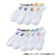 Photo4: Pokemon Center 2023 Socks for Women 23 - 25 cm 1 Pair Short Line Vaporeon (4)