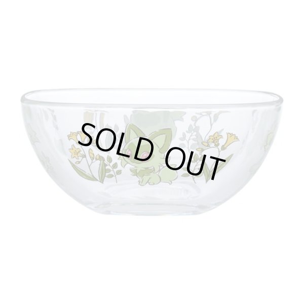 Photo5: Pokemon Center 2023 Nya Nya! Sprigatito! Glass Square Bowl (5)