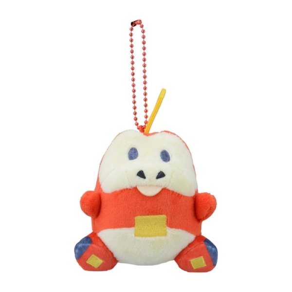 Photo1: Pokemon Center 2023 POKEMON DOLLS Plush Mascot Key Chain Fuecoco (1)