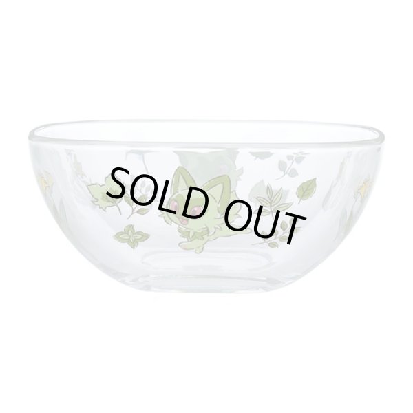 Photo2: Pokemon Center 2023 Nya Nya! Sprigatito! Glass Square Bowl (2)
