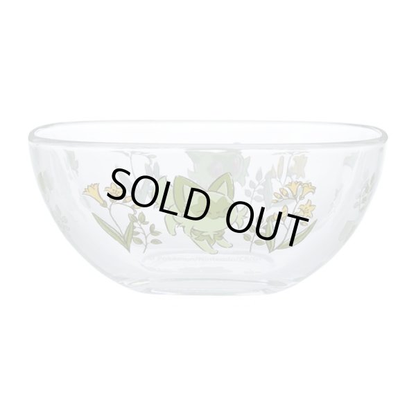 Photo3: Pokemon Center 2023 Nya Nya! Sprigatito! Glass Square Bowl (3)