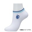 Photo2: Pokemon Center 2023 Socks for Women 23 - 25 cm 1 Pair Short Line Vaporeon (2)
