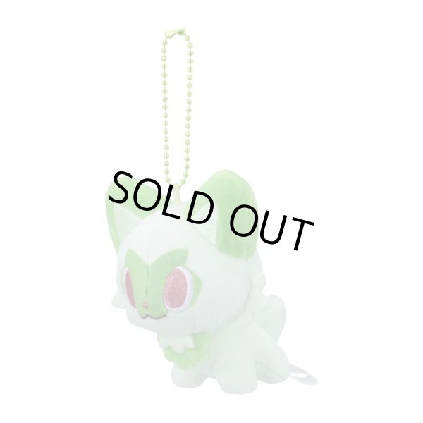 Photo2: Pokemon Center 2023 POKEMON DOLLS Plush Mascot Key Chain Sprigatito (2)