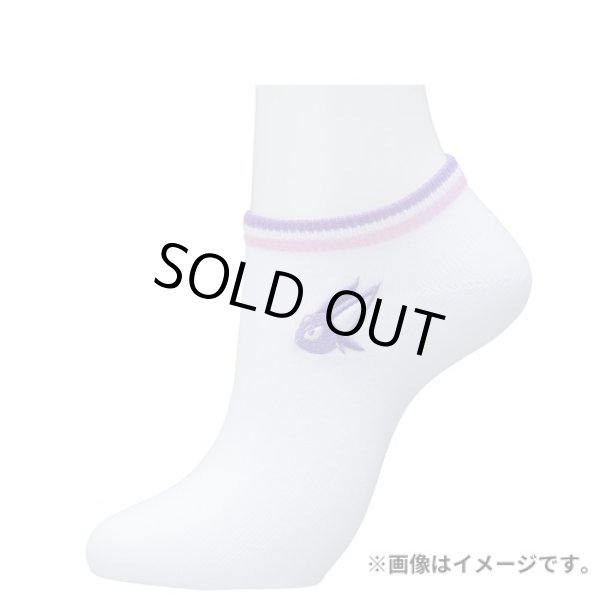 Photo2: Pokemon Center 2023 Socks for Women 23 - 25 cm 1 Pair Short Line Espeon (2)