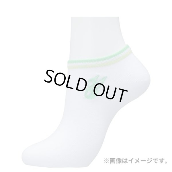 Photo2: Pokemon Center 2023 Socks for Women 23 - 25 cm 1 Pair Short Line Leafeon (2)