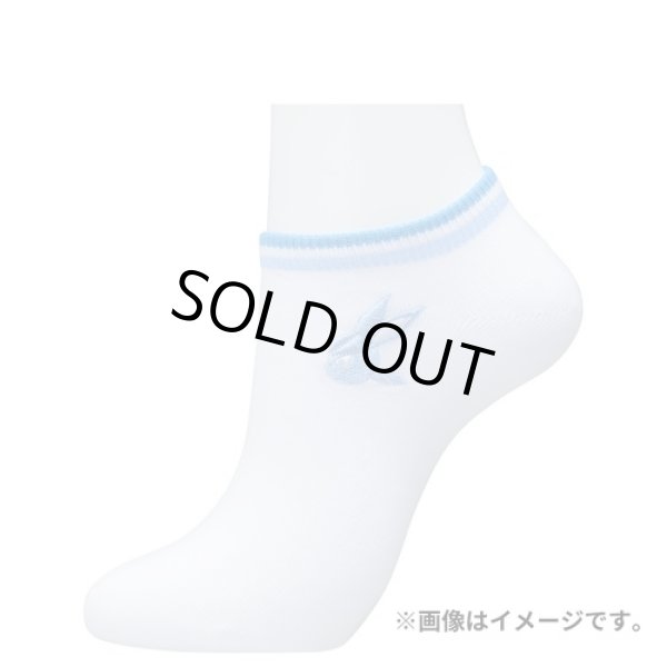 Photo2: Pokemon Center 2023 Socks for Women 23 - 25 cm 1 Pair Short Line Glaceon (2)