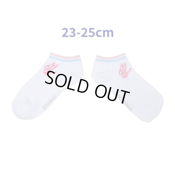 Photo1: Pokemon Center 2023 Socks for Women 23 - 25 cm 1 Pair Short Line Sylveon (1)