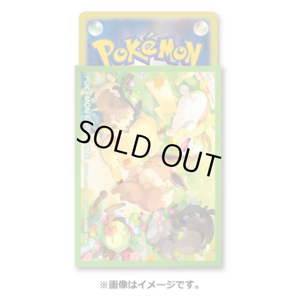 Photo2: Pokemon Center Original Card Game Sleeve Minna Otsukaresama 64 sleeves (2)