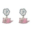 Photo1: Pokemon Center 2023 DOWASURE Amnesia Slowpoke Pierced Earrings ver. (1)