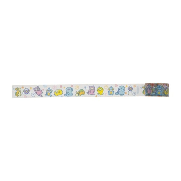 Photo1: Pokemon Center 2023 DOWASURE Amnesia Sticky Paper Masking Tape Transparent (1)