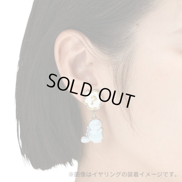 Photo3: Pokemon Center 2023 DOWASURE Amnesia Quagsire Pierced Earrings ver. (3)