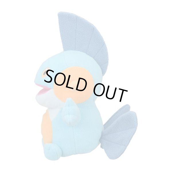 Photo3: Pokemon Center 2023 DOWASURE Amnesia Marshtomp Hand Puppet Plush doll (3)