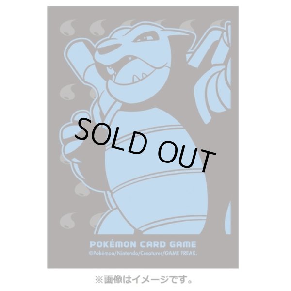 Photo3: Pokemon Center Original Card Game Sleeve Blastoise Premium Gloss ver. 64 sleeves (3)