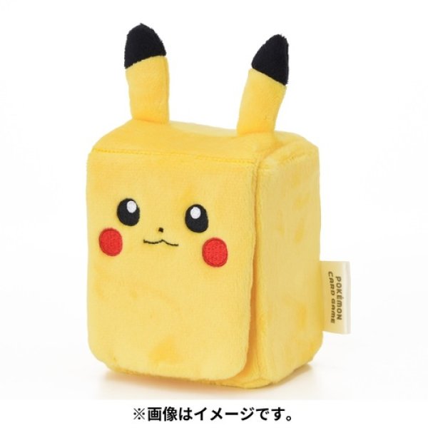 Photo1: Pokemon Center Original Scarlet & Violet Plush Deck Case Pikachu (1)