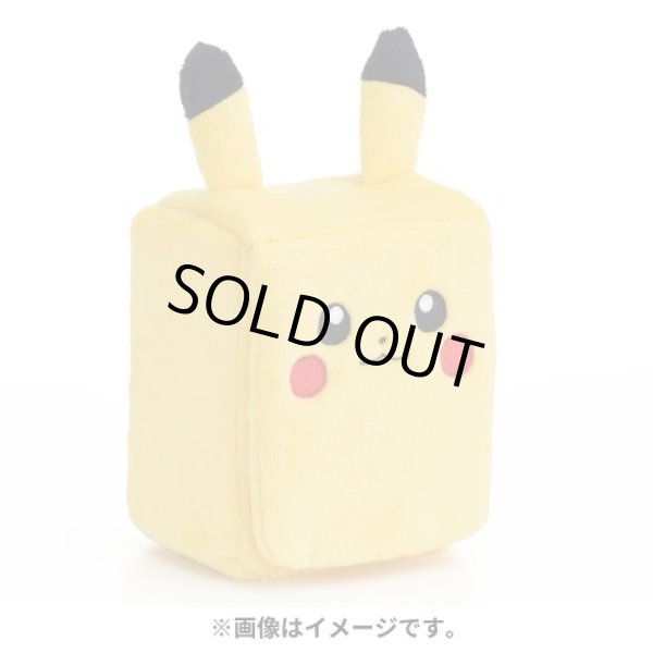 Photo2: Pokemon Center Original Card Game Plush Flip deck case Pikachu (2)
