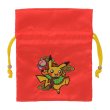 Photo1: Pokemon Center 2023 Pikachu Hanten Satin Drawstring Pouch Bag Pikachu ver. (1)