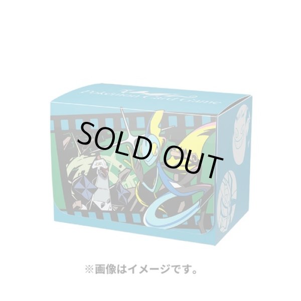 Photo1: Pokemon Center Original Card Game Flip deck case Midnight Agent - the cinema - (1)