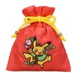 Photo3: Pokemon Center 2023 Pikachu Hanten Satin Drawstring Pouch Bag Pikachu ver. (3)
