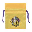 Photo1: Pokemon Center 2023 Pikachu Hanten Satin Drawstring Pouch Bag Raikou ver. (1)