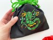 Photo4: Pokemon Center 2023 Pikachu Hanten Satin Drawstring Pouch Bag Rayquaza ver. (4)