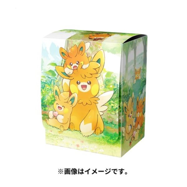 Photo1: Pokemon Center Original Card Game Flip deck case Pawmot (1)