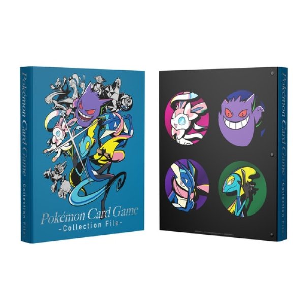 Photo1: Pokemon Center Original Card Game Collection file Binder Midnight Agent - the cinema - (1)