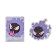 Photo1: Pokemon Center 2023 yonayona Ghost Luminous Sticker Sheet 2 pc Gastly ver. (1)