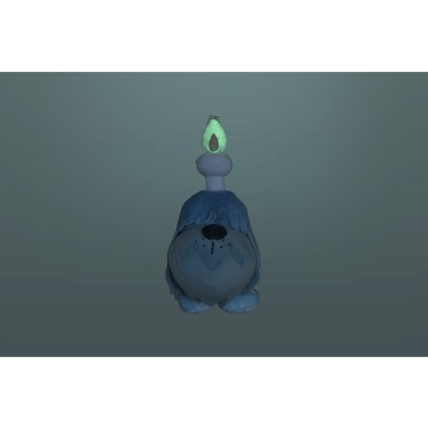 Photo5: Pokemon Center 2023 yonayona Ghost Luminous Plush Mascot Key chain Greavard (5)