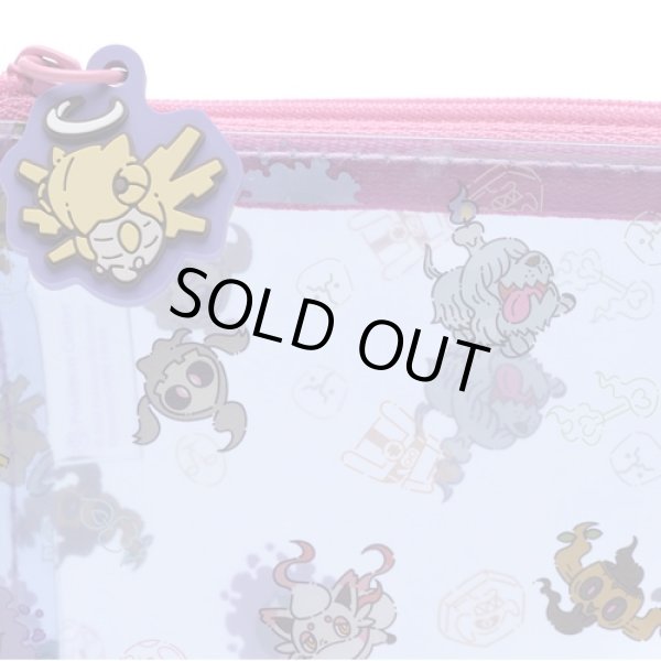Photo3: Pokemon Center 2023 yonayona Ghost B6 size flat pouch case Bag (3)