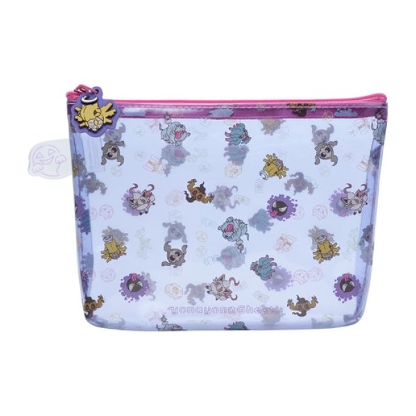 Photo1: Pokemon Center 2023 yonayona Ghost B6 size flat pouch case Bag (1)
