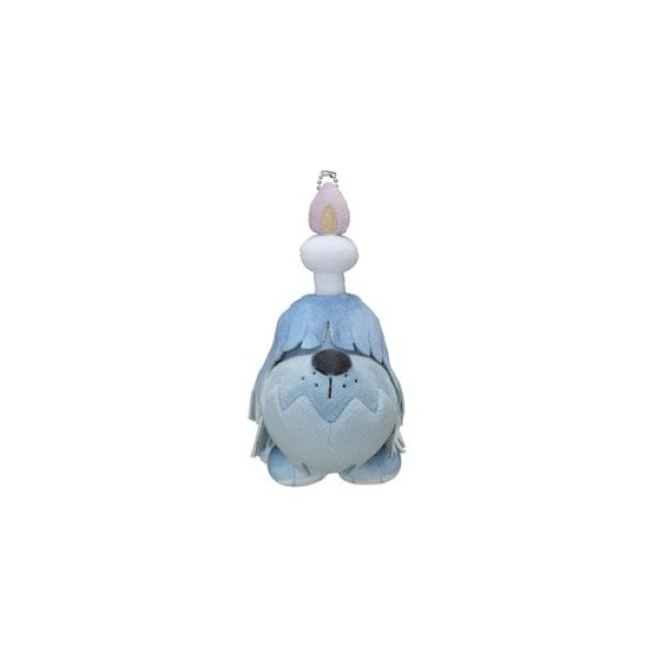 Photo1: Pokemon Center 2023 yonayona Ghost Luminous Plush Mascot Key chain Greavard (1)