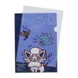 Photo2: Pokemon Center 2023 yonayona Ghost A4 Size Clear File Folder Hisuian Zorua (2)